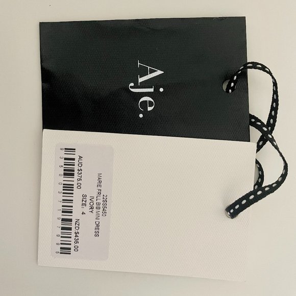 Aje Marie Frill Bib Mini Dress - Picture 6 of 11